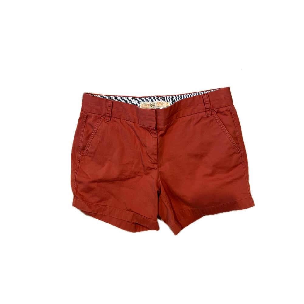 J Crew Salmon Color Chino Shorts Womans M 10